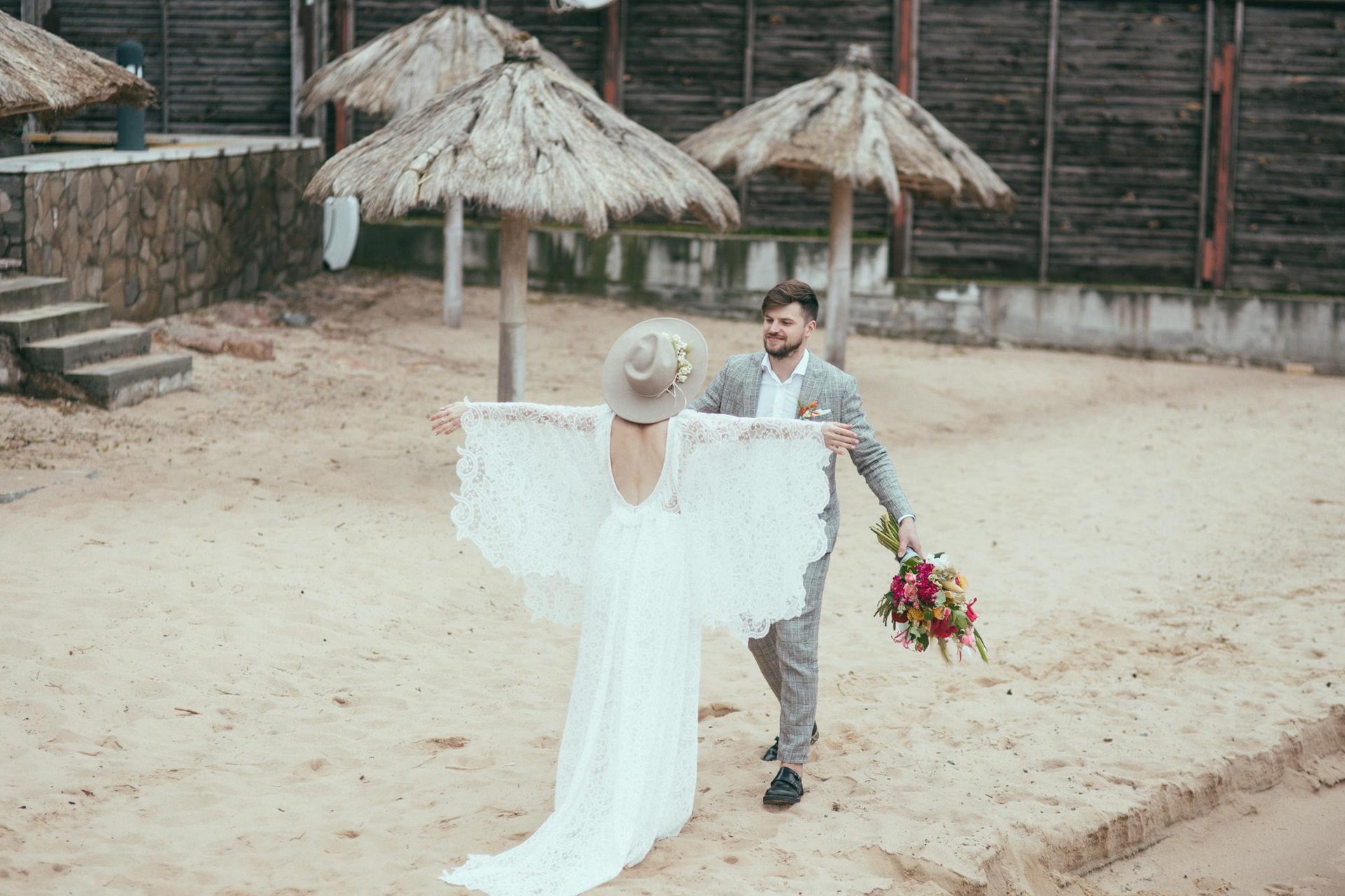 Tenue mariage bohème