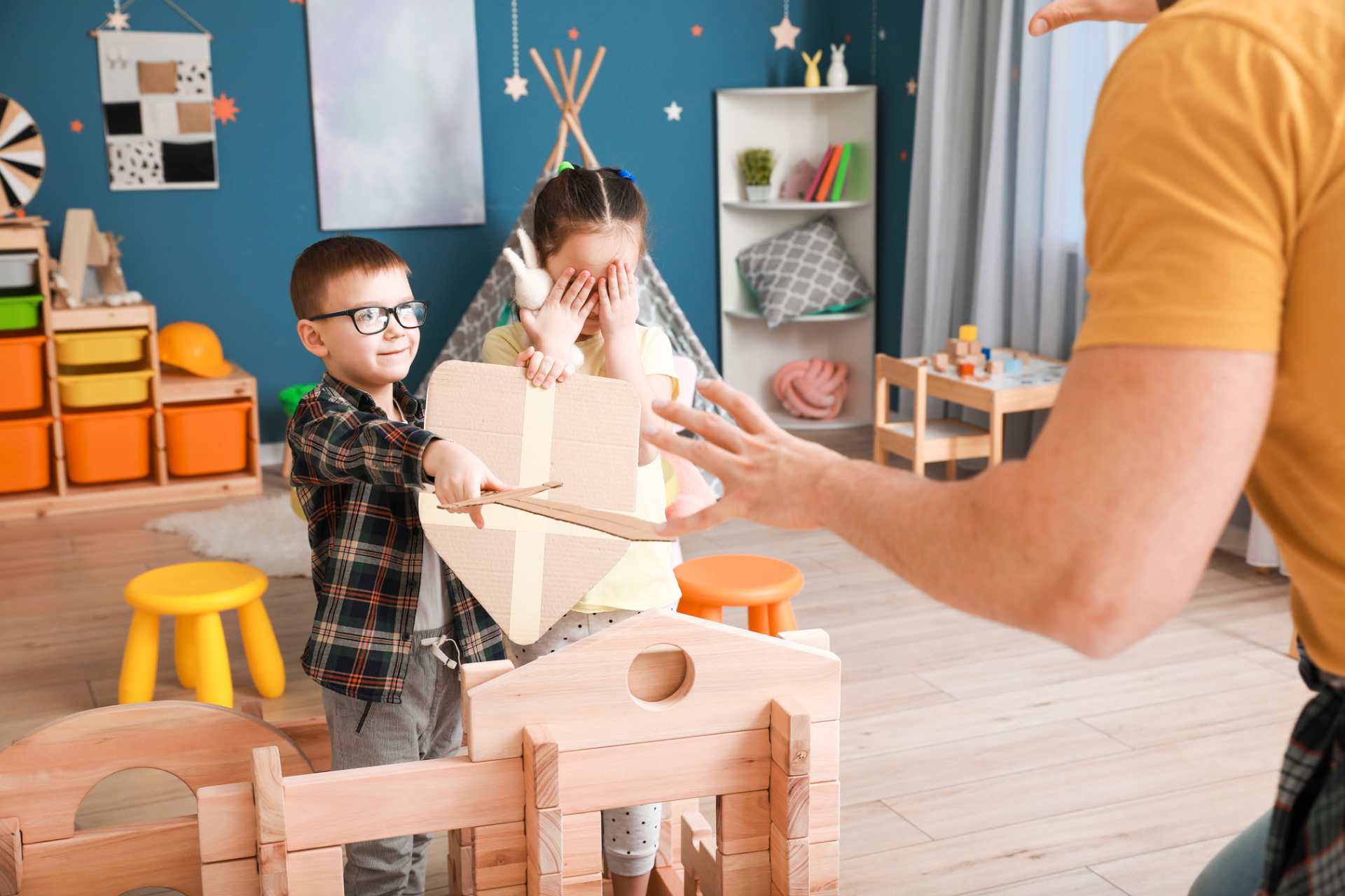 Garde d'enfants lors d'un mariage